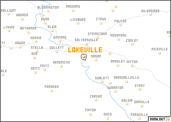 map of Lakeville