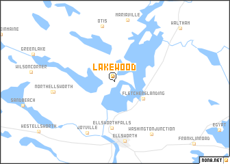 map of Lakewood