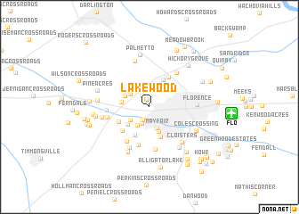 map of Lakewood