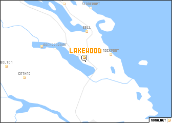 map of Lakewood