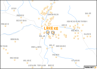 map of Lake