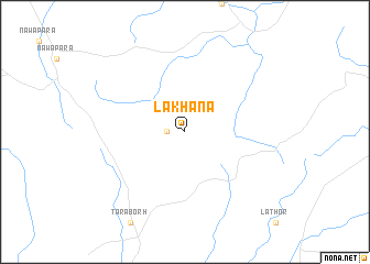 map of Lakhana