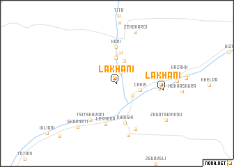 map of Lakhani