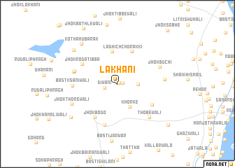 map of Lakhāni