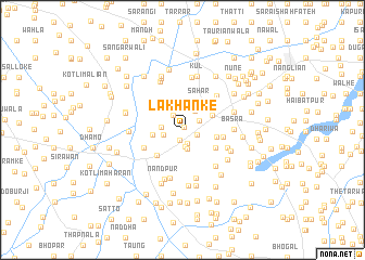 map of Lakhanke