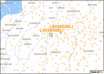 map of Lākhanwāli