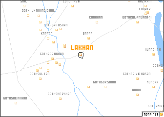 map of Lākhan