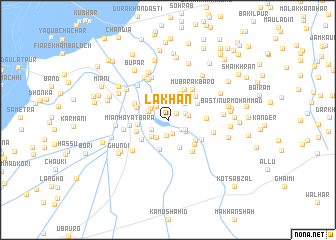 map of Lakhan