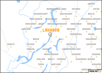 map of Lakhara