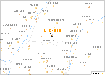 map of Lakhato