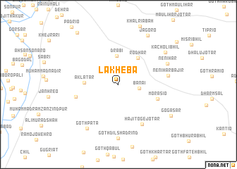 map of Lākheba