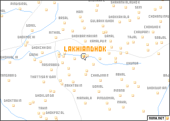 map of Lakhiān Dhok