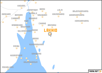 map of Lakhio