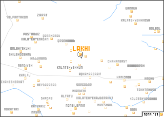 map of Lākhī