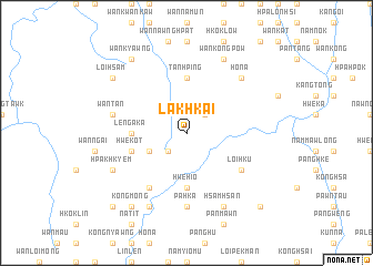 map of Lak Hkai