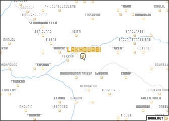 map of Lakhouabi