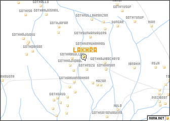 map of Lākhra