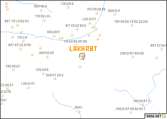 map of Lakhrbt