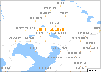 map of Lakhtisel\