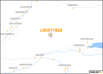 map of Lakhtyaga