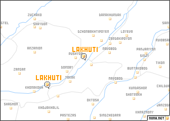 map of Lakhuti