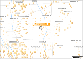 map of Lakhuwāla