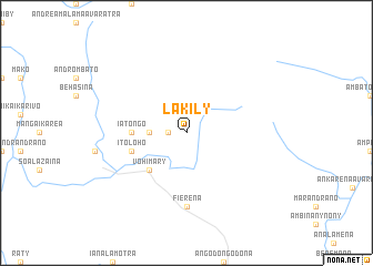 map of Lakily