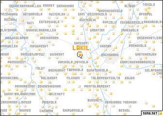 map of Lākīl