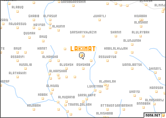 map of Lakīmat