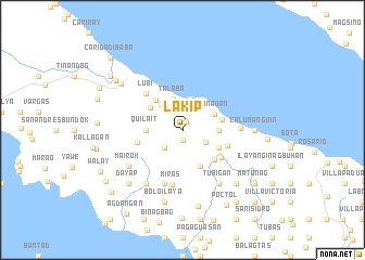 map of Lakip