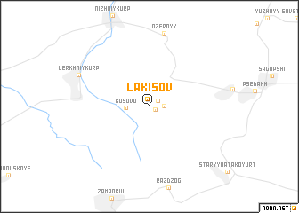 map of Lakisov
