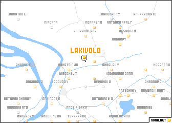 map of Lakivolo