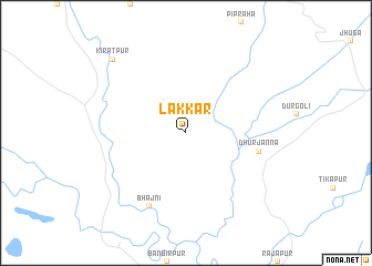 map of Lakkar