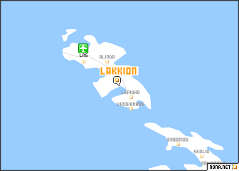 map of Lakkíon