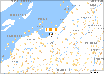 map of Lakki