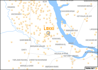 map of Lakki