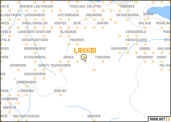 map of Lákkoi