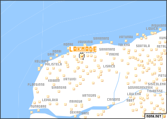 map of Lakmade