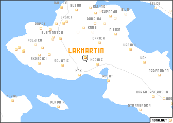 map of Lakmartin