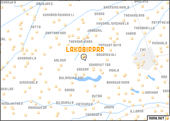 map of Lāko Bīrpār