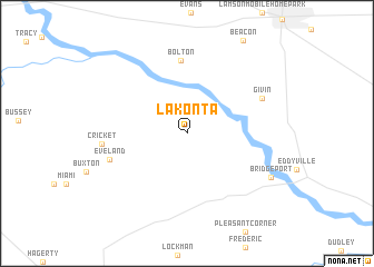 map of Lakonta