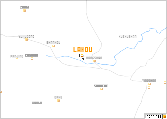 map of Lakou