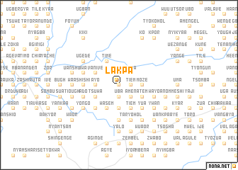 map of Lakpa