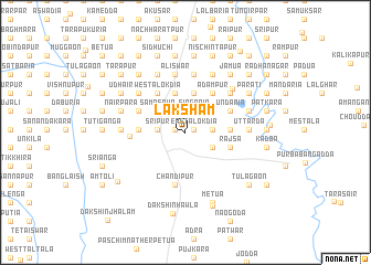 map of Lākshām