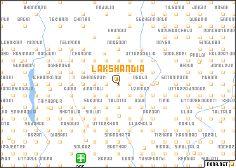 map of Lakshandia