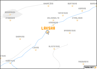 map of Laksha