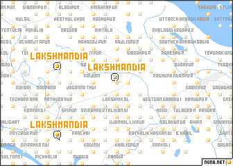 map of Lakshmandia