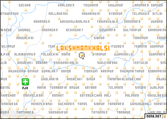 map of Lakshman Khalsi