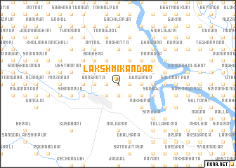 map of Lakshmīkāndar