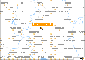 map of Lakshmīkola